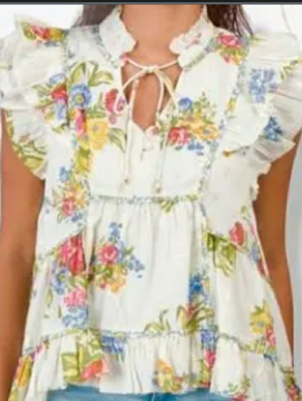 Love The Label floral top